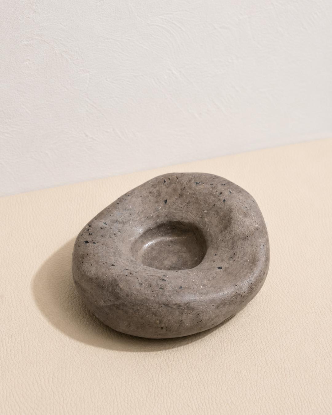 Portavelas de té de concreto