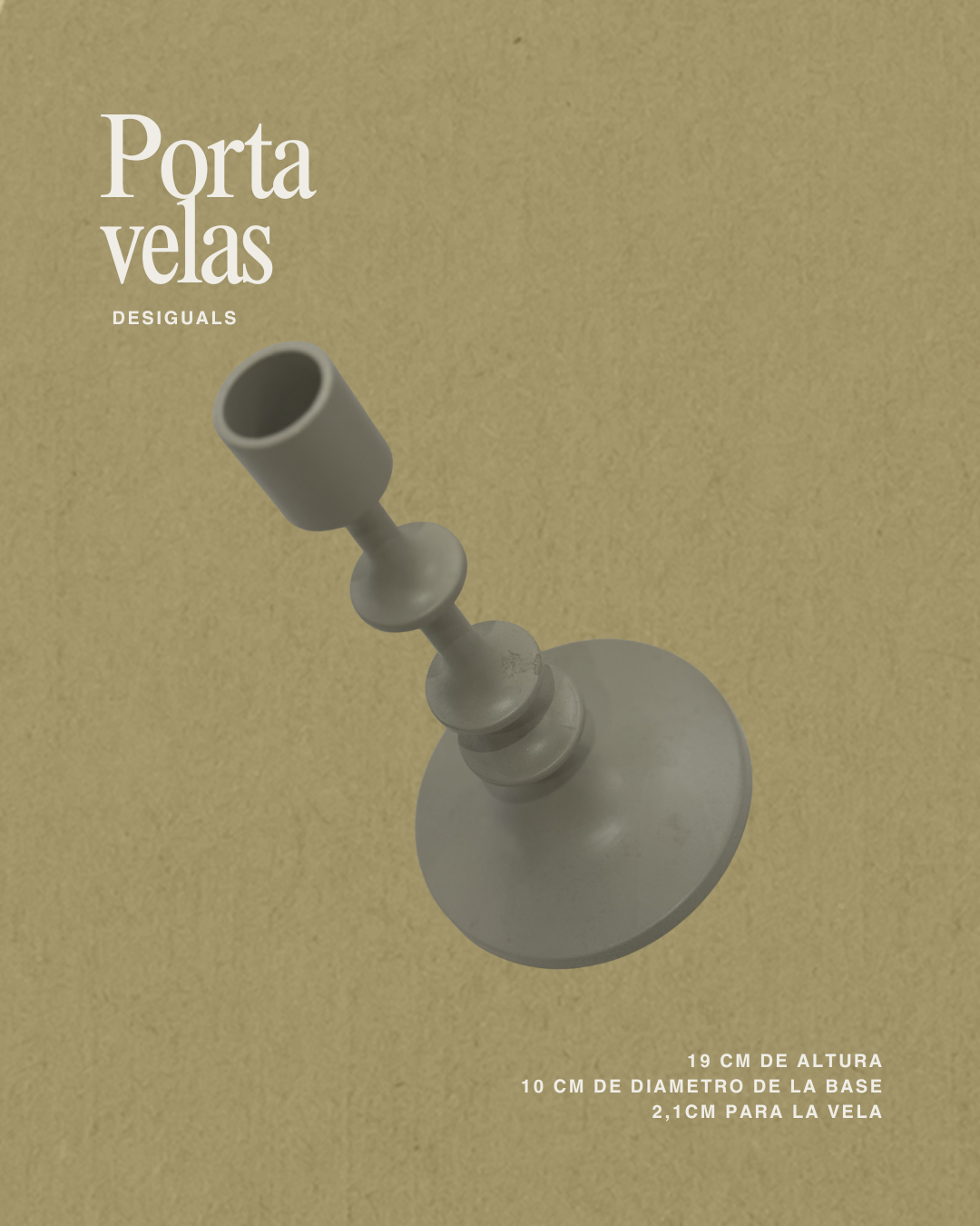Portavelas (candelabro) - Desiguals
