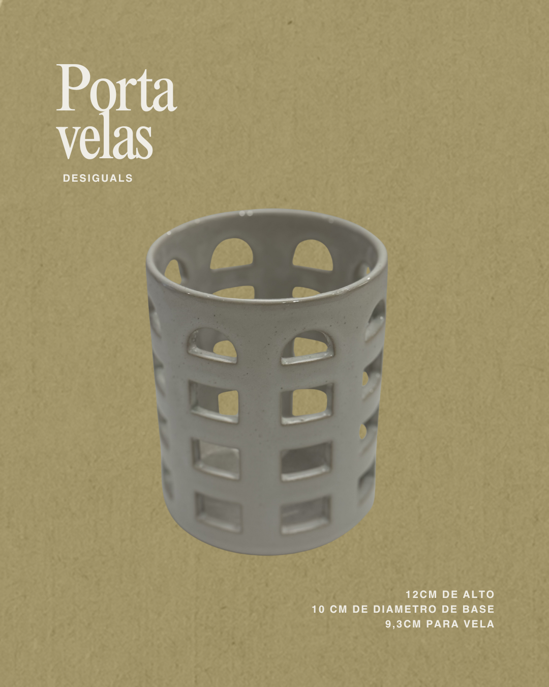 Portavelas (candelabro) - Cilindrico