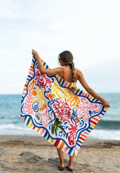 Pareo Onda de Mar