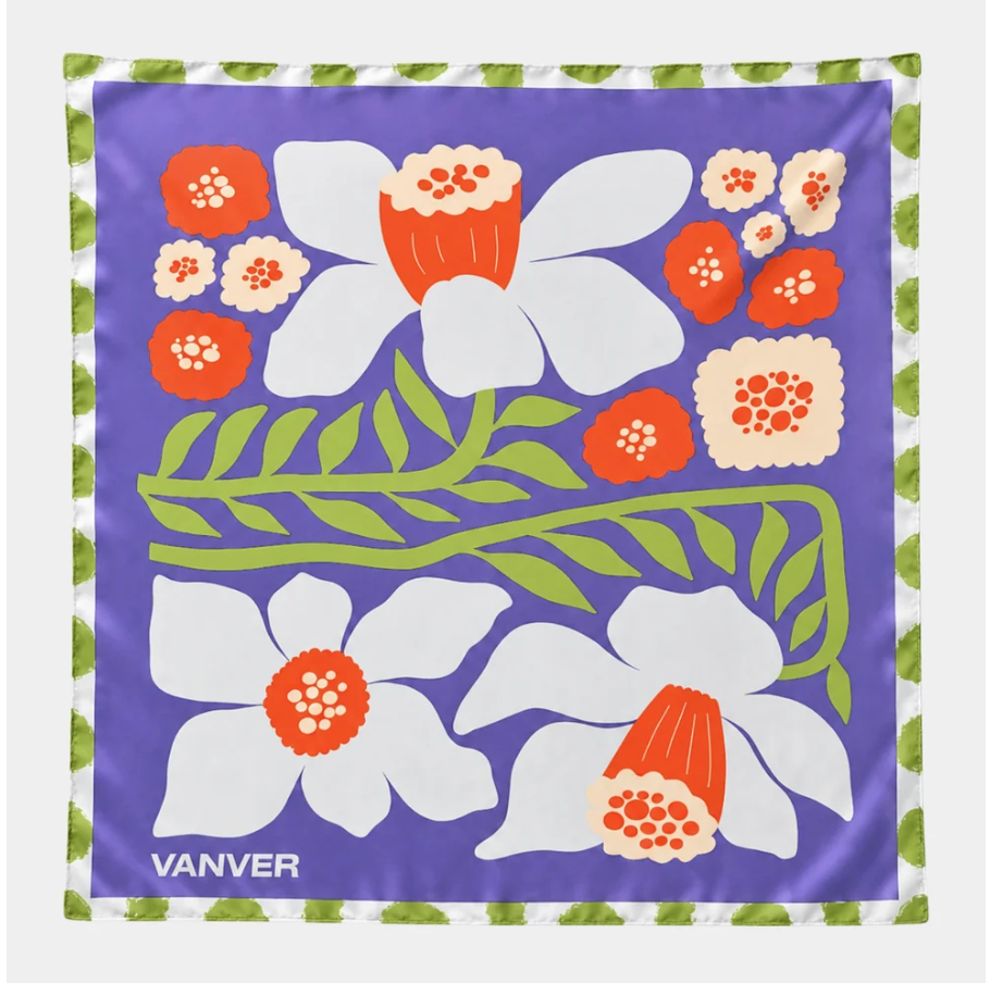 Pañuelo Flowers