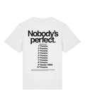 The Nobody's Perfect Tee l Camiseta SETTE